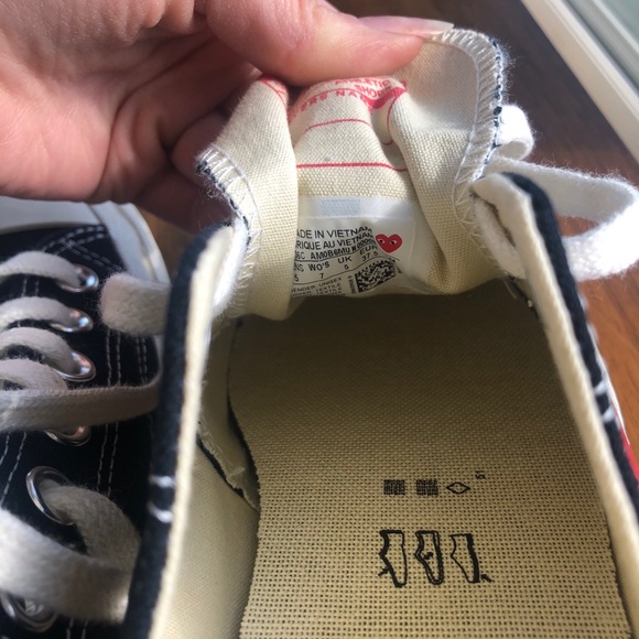 ✨SOLD✨ COMME DES GARÇONS CONVERSE - Picture 5 of 8
